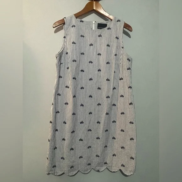 cynthia rowley blue and white dress Cynthia Rowley Women's Linen Hi-low Hem Short Sleeve Tie Dye Print Min   Letay Store